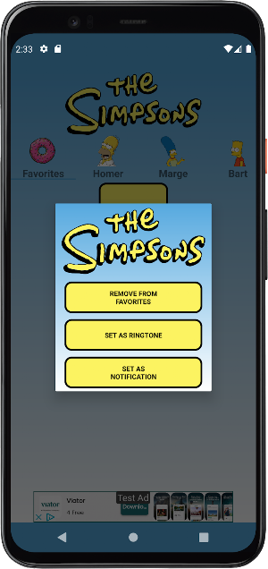 Simsons Soundboard Screenshot 3