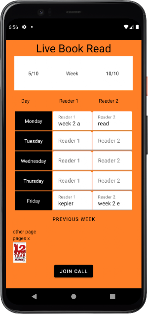 Live Book Read Screenshot 0