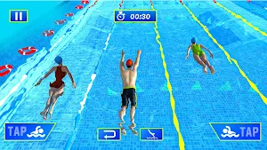Water Swimming Flip Race: Diving And Jump 2020 Screenshot 0