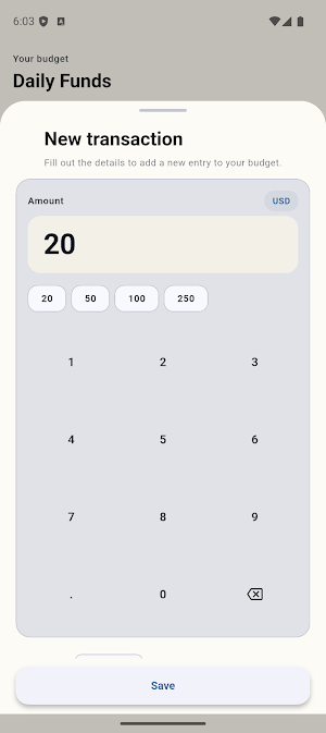 Daily Funds Screenshot 1