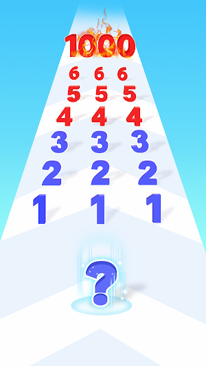 Number Run 3D: Merge Master Screenshot 0