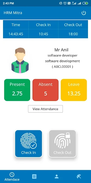 HRM MITRA Screenshot 1
