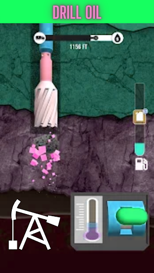 Crude Oil Drilling-Oil Mining & Drill Hunt Screenshot 0