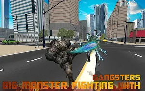 Superhero Monster Warrior Legend City Battle Screenshot 1