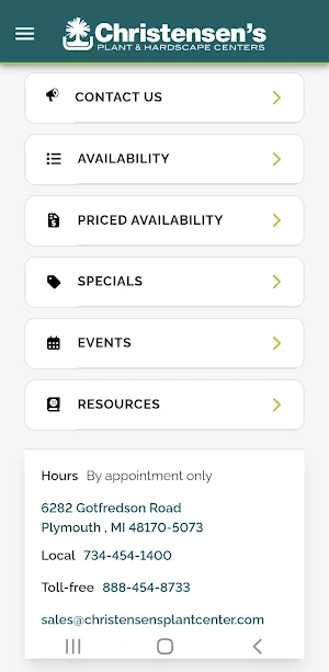Christensen's Plant Center 2.0 Screenshot 0