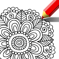 Mandala coloring games