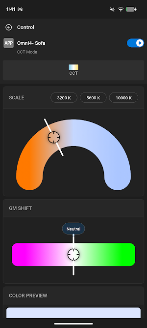 ARRI Omnibar Control Screenshot 0