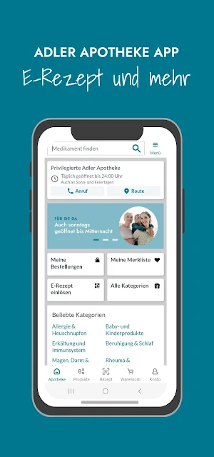 Adler Apotheke Hamburg Screenshot 0