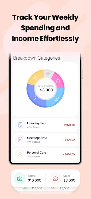 Owl Budget - Money Management Screenshot 3
