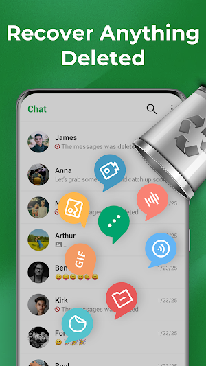 Recover Deleted Messages App Screenshot 0