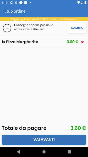 The Food App Screenshot 3