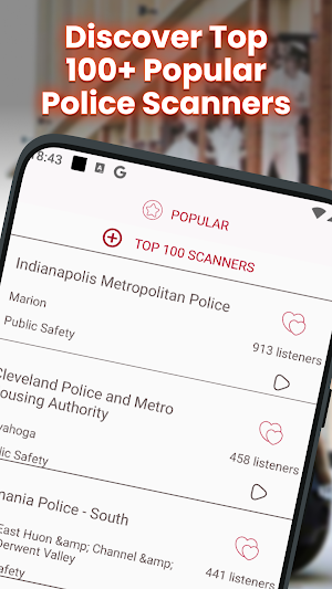 Police Scanner Radio LIVE Screenshot 1