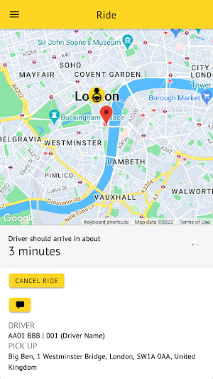 Unicab Taxi Screenshot 2