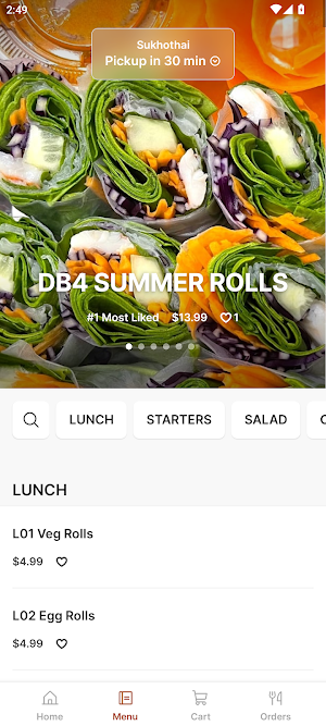 Sukhothai Restaurant Screenshot 0