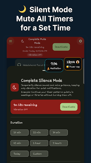 QuietAlarm: Timer & Alarm Screenshot 3