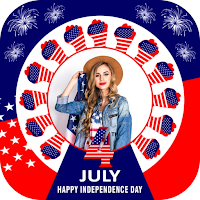 USA Independence Day Frame