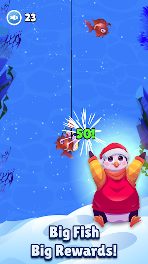 Frozen Fisher Idle Catcher Screenshot 2