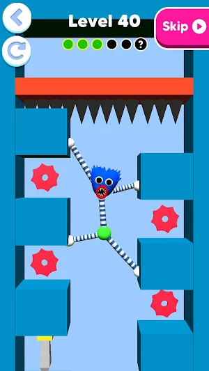 Stretch Blue Monster Screenshot 0