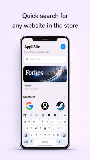 AppliSite Screenshot 1