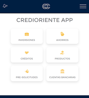 CREDIORIENTE Screenshot 3