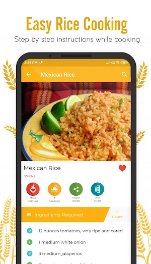 Rice Recipes : Fried rice, pilaf Screenshot 1