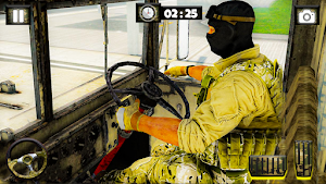 US Army Truck Drive 3D Screenshot 0