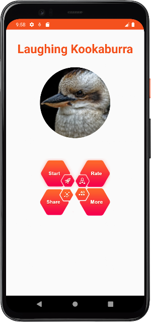laughing kookaburra Sounds Screenshot 1