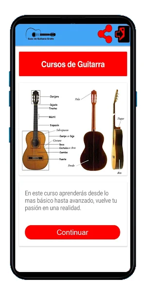 Curso de Guitarra Online Screenshot 1