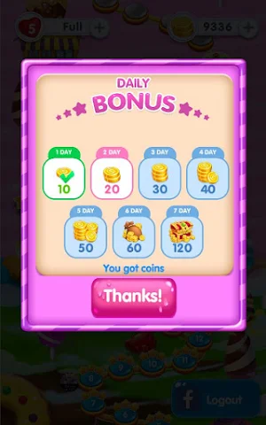 Candy Garden Screenshot 2