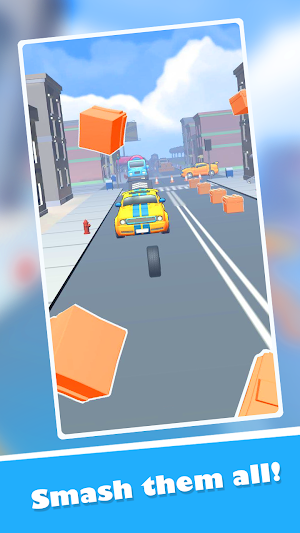 Tire Smash Run Screenshot 0