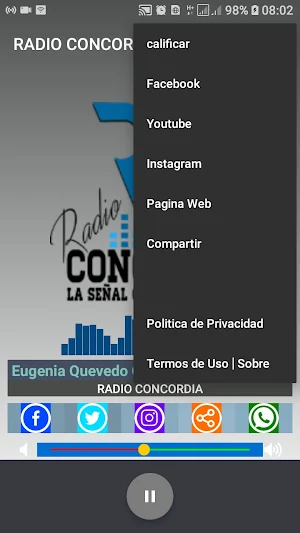 RADIO CONCORDIA BOLIVIA Screenshot 2