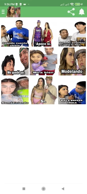 Stickers de Mona y Geros Screenshot 0