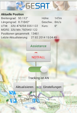 GESAT Tracker Screenshot 0