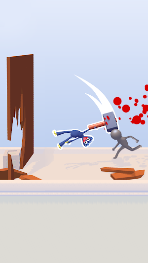 Ragdoll Crazy Flight Screenshot 1