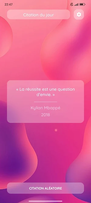 Citation du jour Screenshot 0