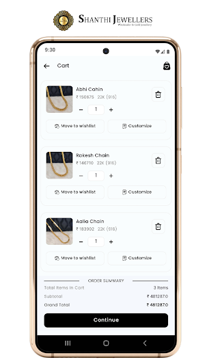 Shanthi Jewellers SJU Screenshot 3
