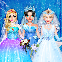 Ice Princess Wedding Dress Up Stylist