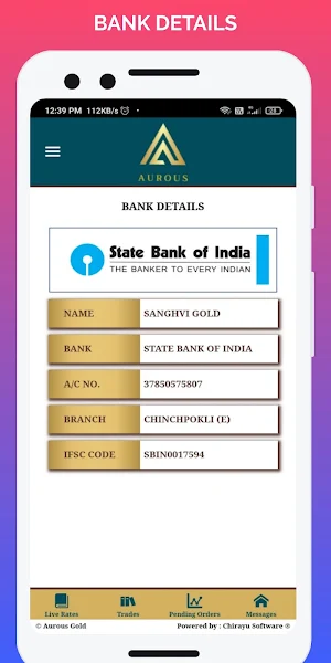 Aurous Bullion Screenshot 3