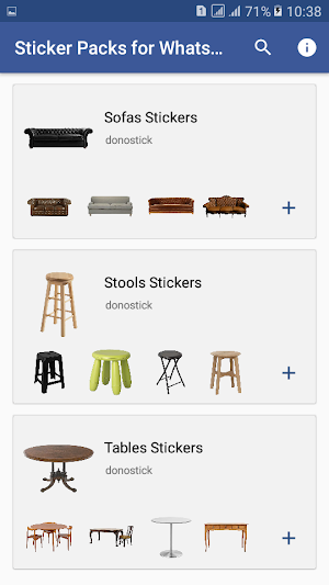 Furniture Stickers for WhatsApp - WAStickerApps Screenshot 3