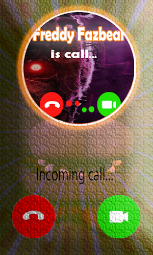 Freddy Fazbear Fake call Screenshot 1