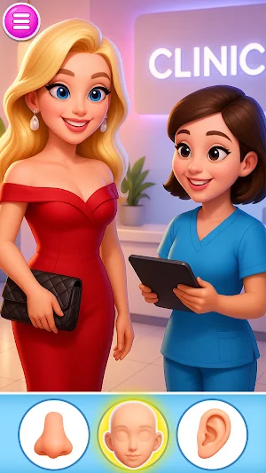 Celebrity Plastic Surgery Game Screenshot 0
