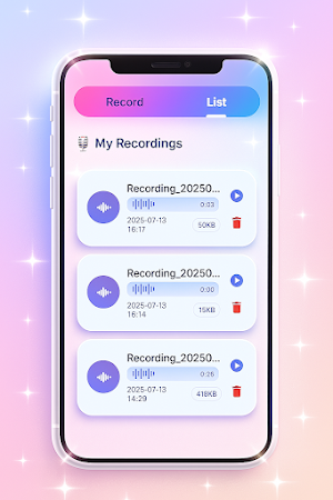 Easy Voice Recorder Screenshot 0