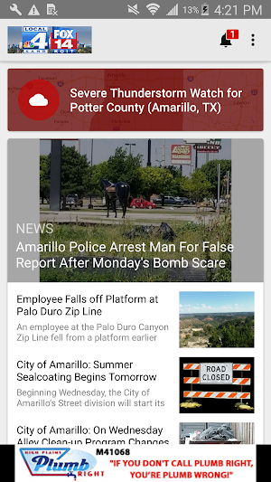 KAMR KCIT MyHighPlains.com Screenshot 0