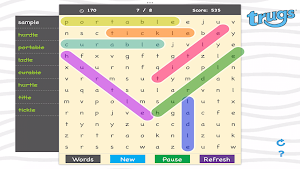 Trugs WordSearch 3 Screenshot 3