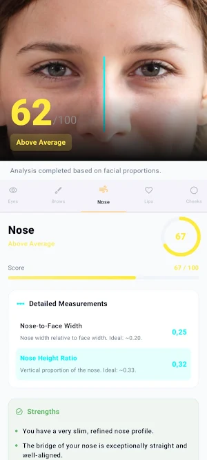 FaceScan: Face & Symmetry Screenshot 2