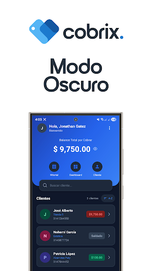 Cobrix - Control de Cobros Screenshot 1