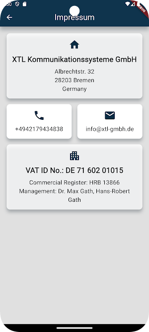 XTL Depot App Screenshot 1