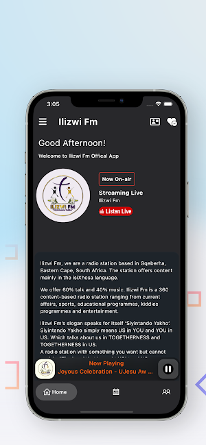 Ilizwi Fm Screenshot 2