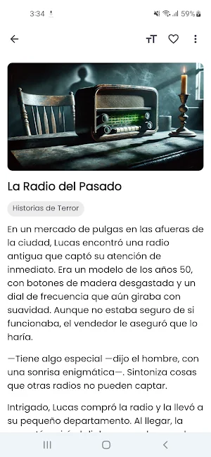Historias de Terror para leer Screenshot 2