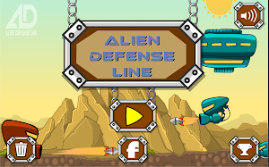 ALIEN DEFENSE LINE Screenshot 0